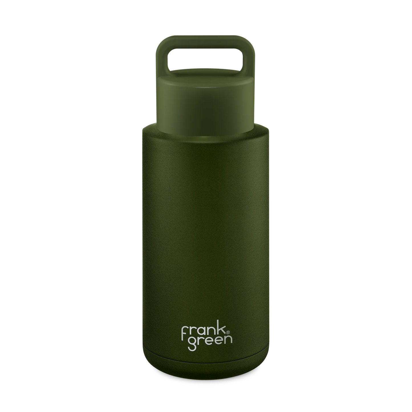 Frank Green 1l Ceramic Grip Bottle Khaki