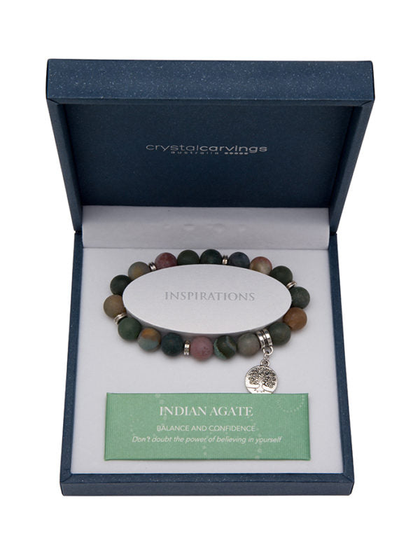 Tree Of Life Braclet Indian Agate