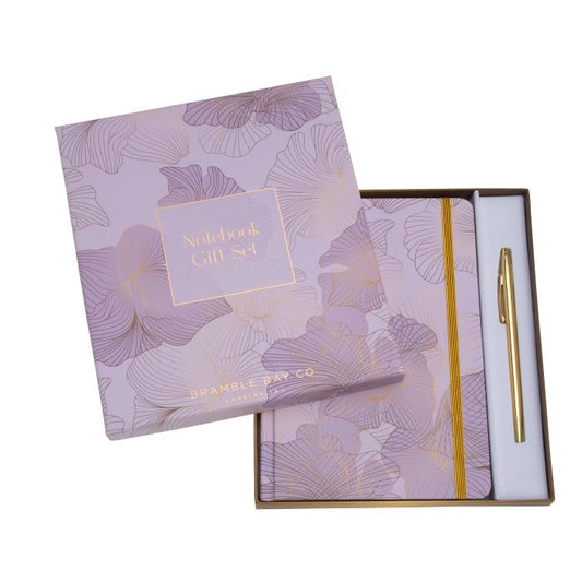 Elegance Violet & Patchouli Notebook Gift Set