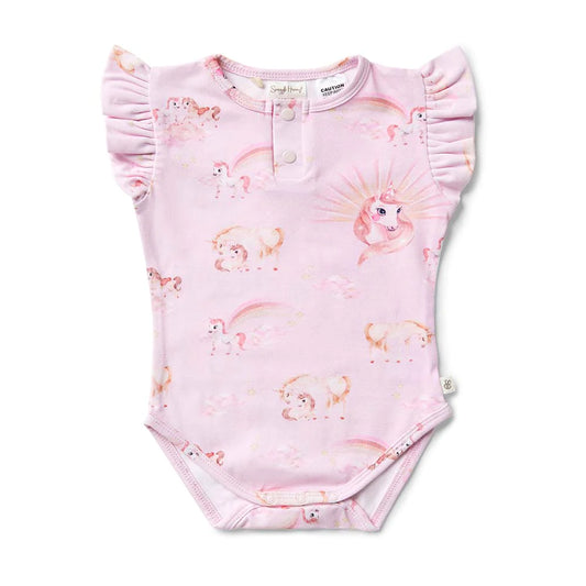 Snuggle Hunny Bodysuit Unicorn Size 1