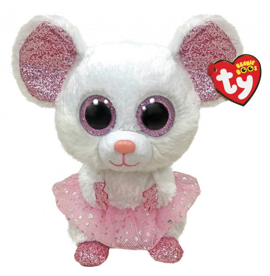 Beanie Boo Regular Nina Mouse W/tutu