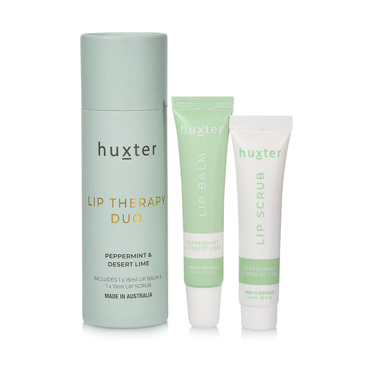 Huxter Lip Therapy Duo Peppermint & Desert Lime