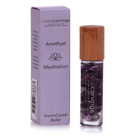 Aromacrystals Roller Meditation Amethyst