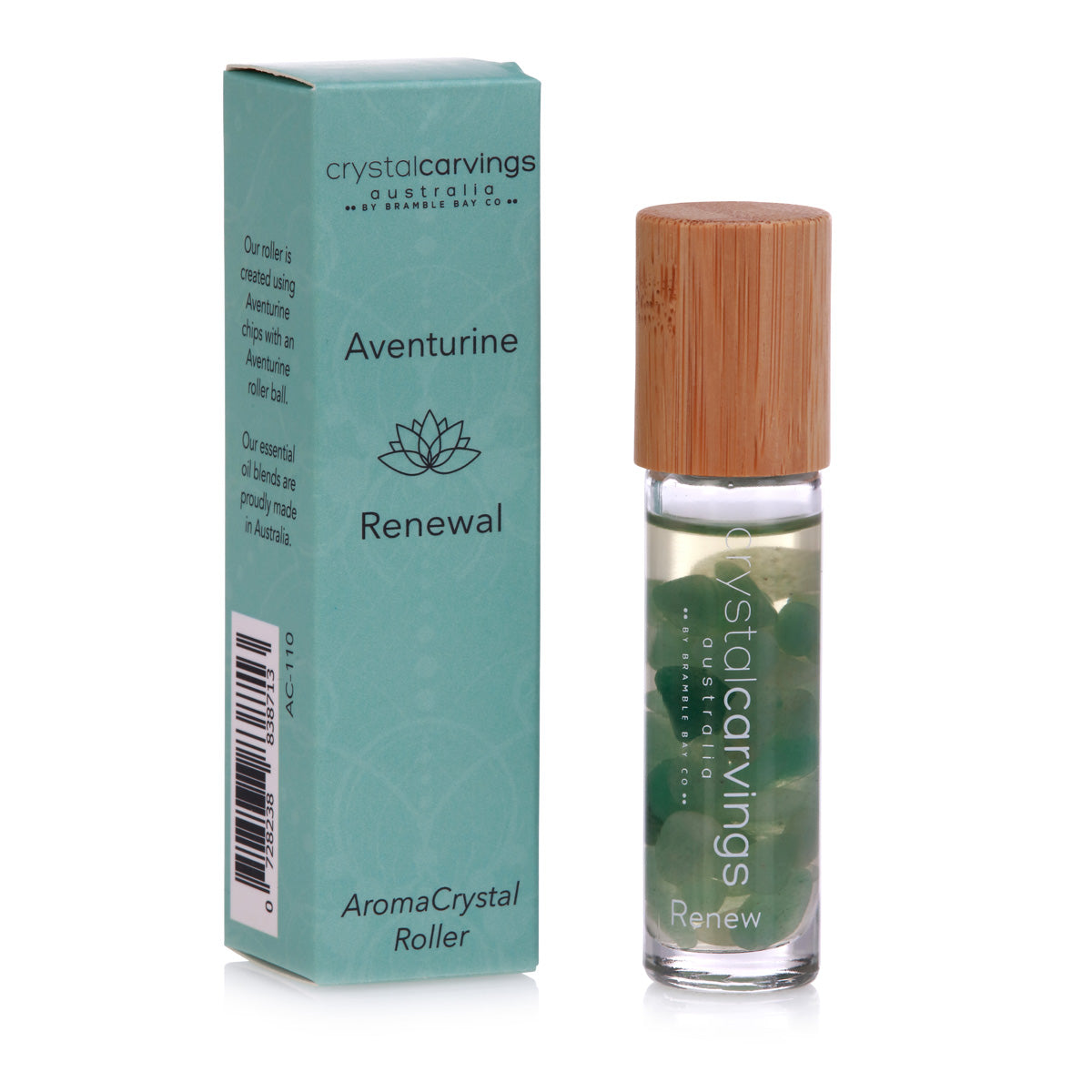 Aromacrystals Roller Renewal Adventurine