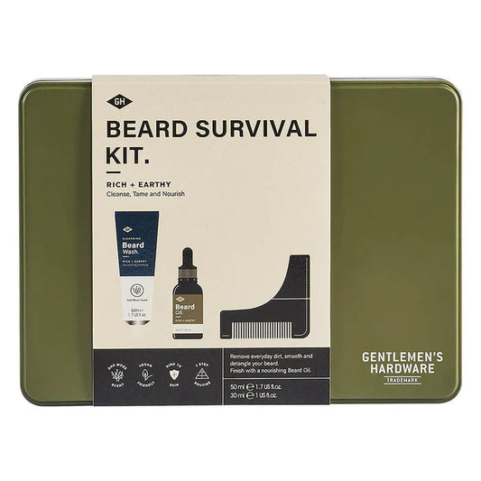 Gentlemans Hardware Beard Survival Kit